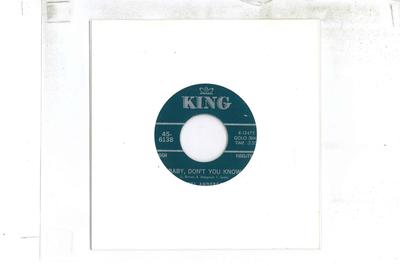 7inch Record VICKI ANDERSON - Baby Don't You Know / Feeling Is Re 456138 KING 1967 US Soul/Funk Used