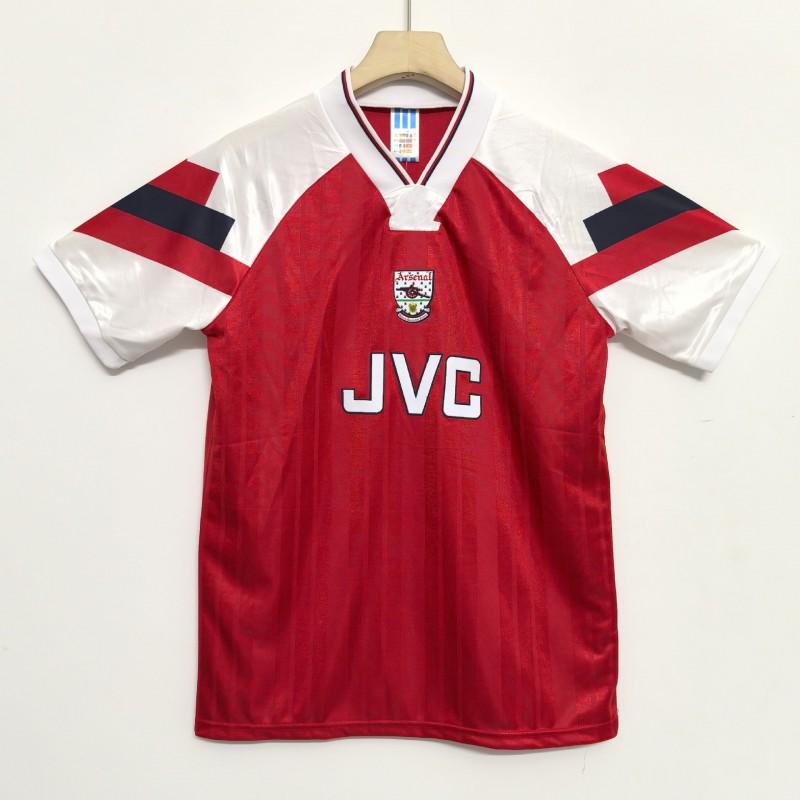 Vintage Retro Football Jersey Replica Club Match Shirt Short Sleeve Unisex Adult Winter Fall