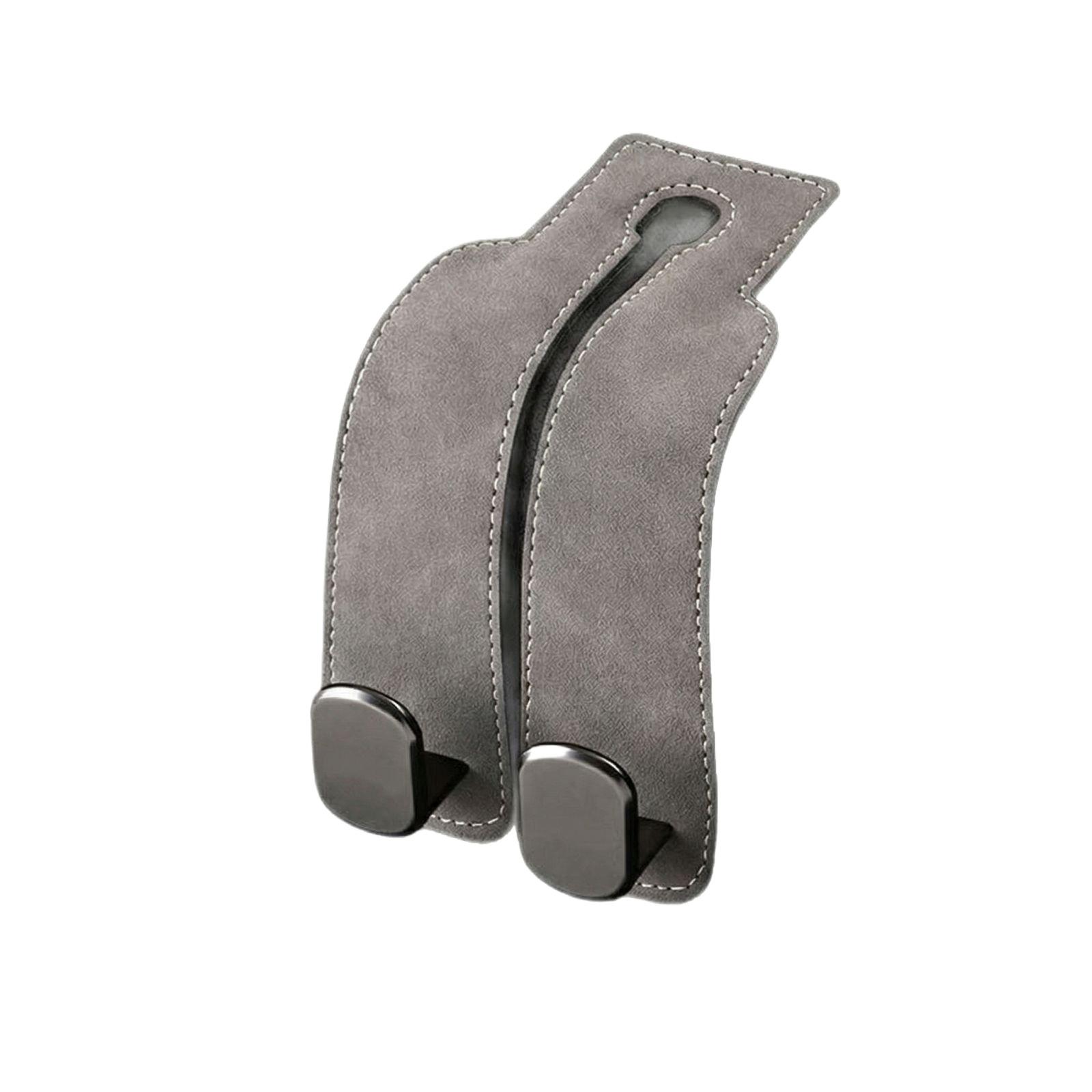 

Car Hook Alloy Suede Car Multifunctional Hook One Size серый