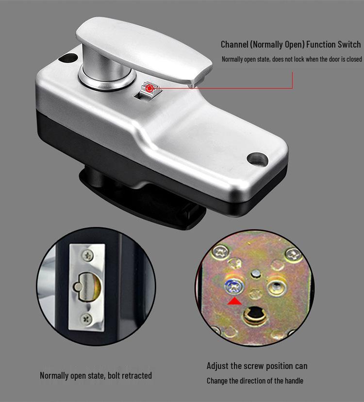 Mechanical Password Lock for Doors - No Power Needed, Ideal for Home, Office, or Supply Room