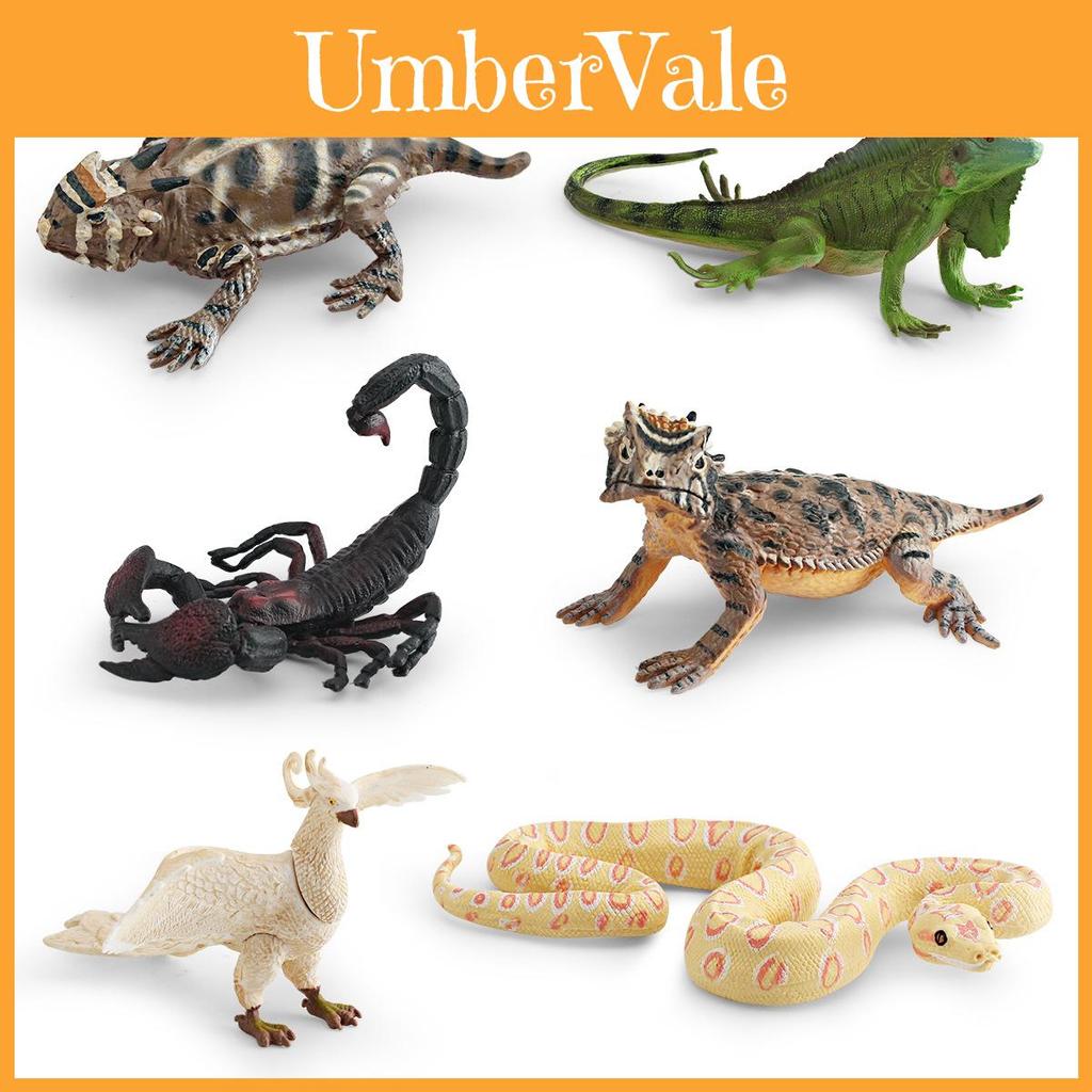 Realistic Reptile And Insect Model Pvc Set For Kids Learning And Toy Display