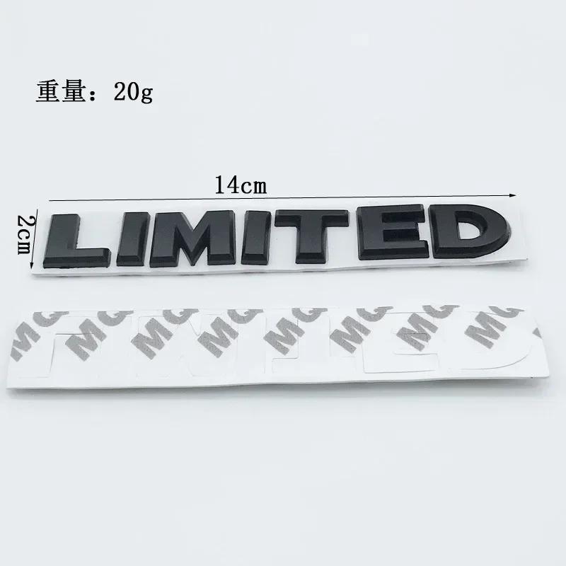 3D Metal 4X4 Limited Tailgate Emblem Sticker Car Rear Boot Trunk Badge for Grand Cherokee Compass Wrangler