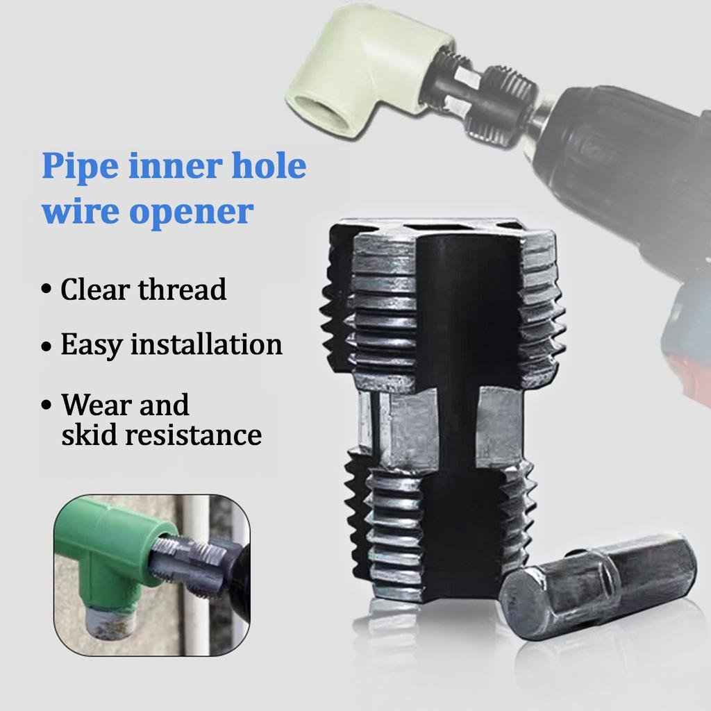PVC Pipe Threader Tool Powerful Electric Drill Modified Water Pipe Threader Suitable for Improving Thread Processing