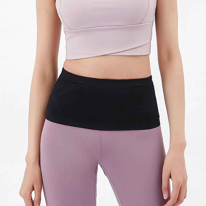 Multifunctional Knit Breathable Concealed Waist Bag Adjustable Running Belt Running Waist Pack with Large Capacity Running Waist Packs