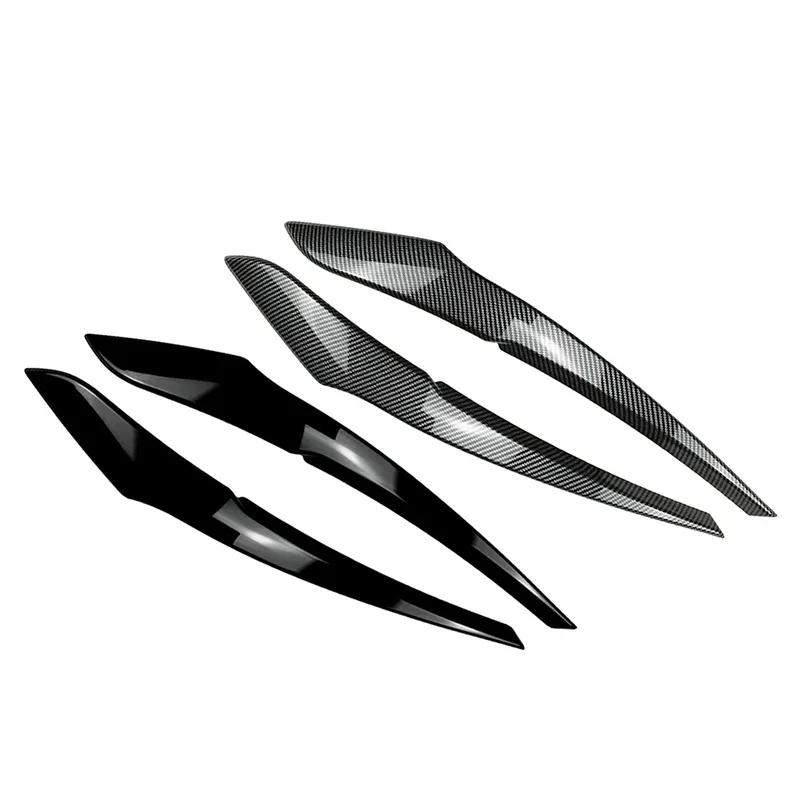 Auto Scheinwerfer Augenbraue Augenlid Abdeckung Dekoration Zierleiste Passend Für BMW 1er F20 F21 Basisversion 2011 2012 2013 2014