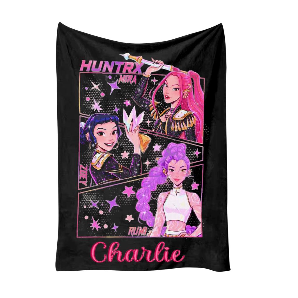 Personalized Name Custom Blanket Baby/children/teens/adults DIY Flannel Blanket