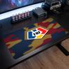 Romania Football Crest Mouse Pad, Extended Non Slip Rubber Desk Mat for Gaming Office Laptop Fan Gift