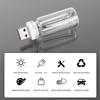 1Pc Touch Car Retro Bottle LED Ambient Light,White/Yellow/Red/Blue/Apple/Ink/Green USB Night Light,For Bedrooms/Study Rooms/Cars