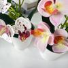 Indoor Artificial Orchid Arrangement 5 Blooms Tabletop Floral Centerpiece  Table Centerpiece
