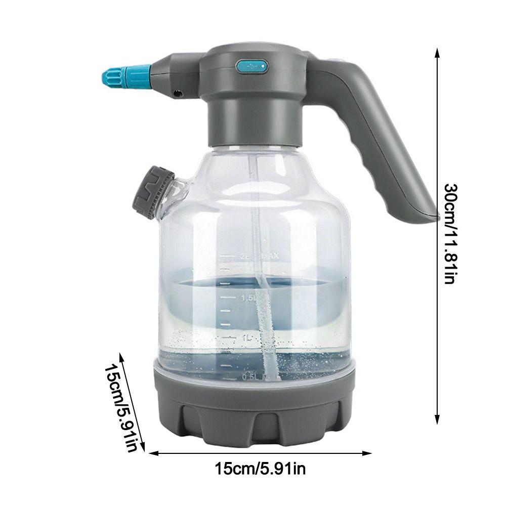 Adjustable Nozzle Electric Watering Can 3L Gardening Sprayer New Watering Kettle