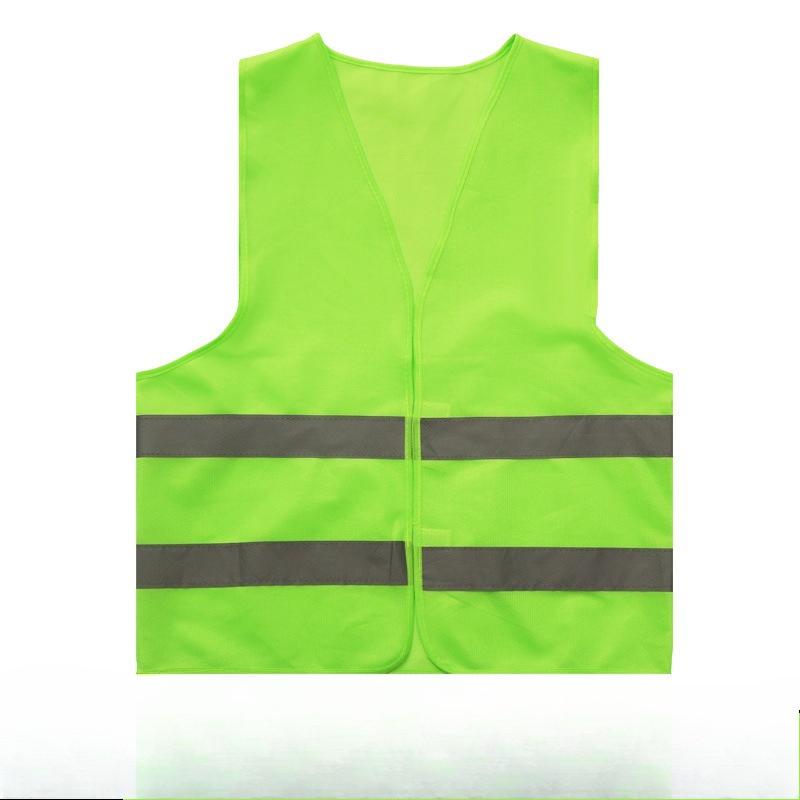 

Reflective Clothing, Outerwear, Safety Vest, Night Cycling, Traffic and Construction Site Work Clothes, Mesh Vest, Fluorescent Car green