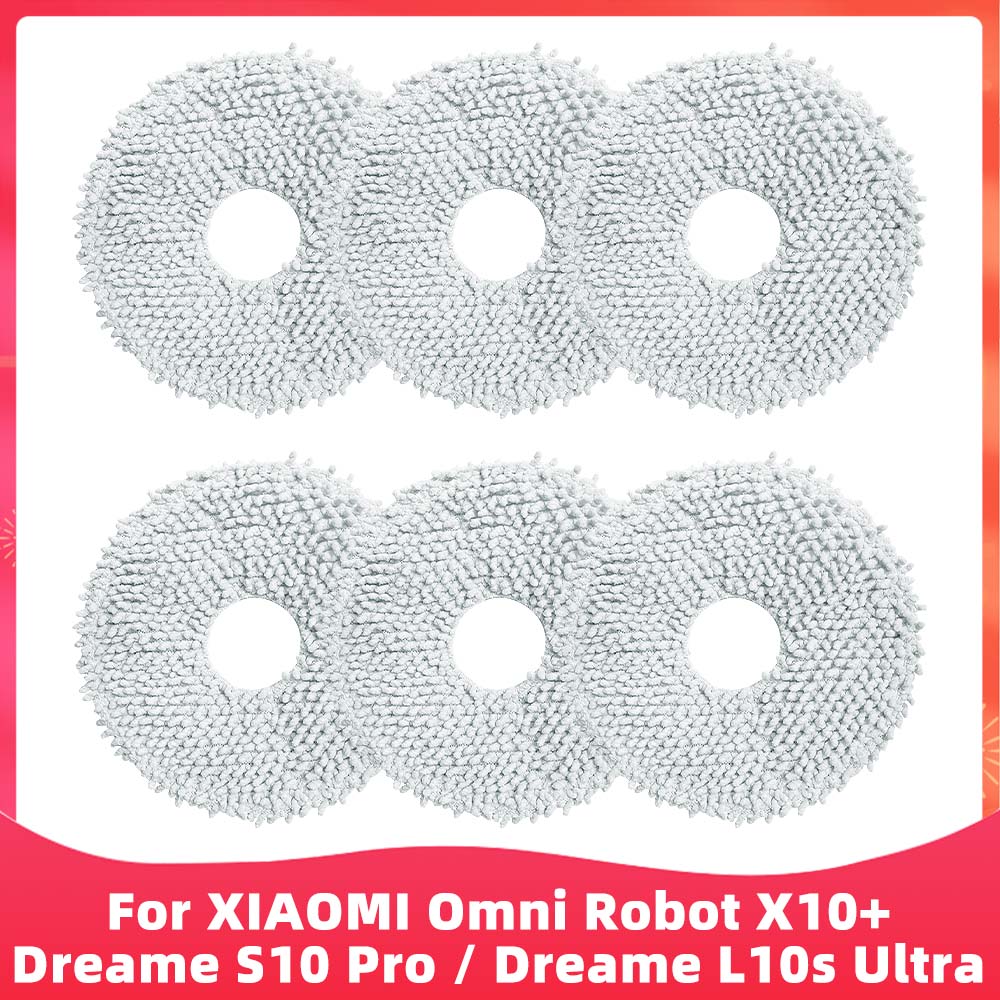 Fit For ( Xiaomi Mijia Omni Robot X10+ / Dreame S10 Pro / Dreame L10s Ultra SE ) Brush Filter Mop Dust Bag Accessory Part