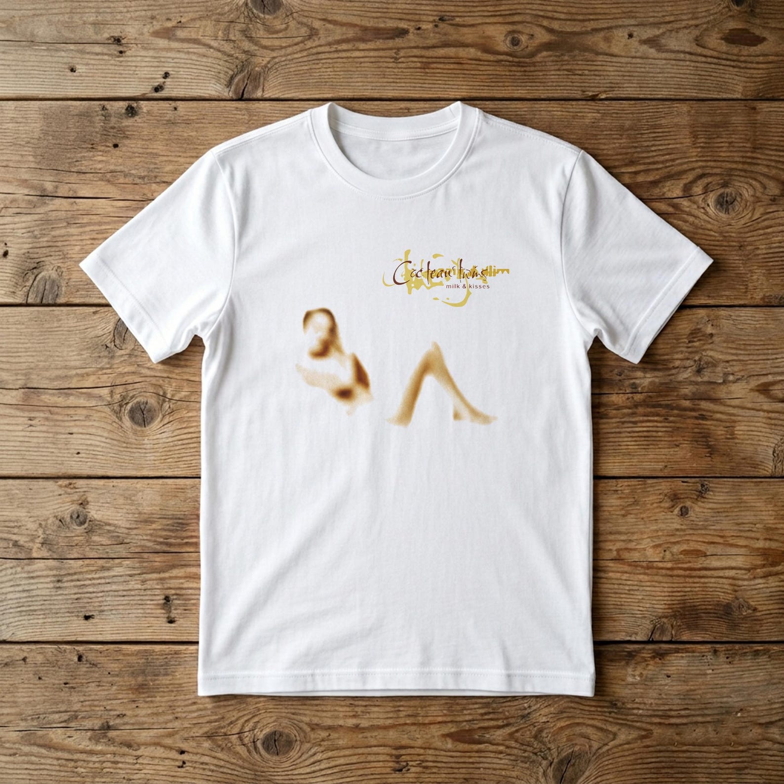 Vintage Inspired 90s Alternative Music Tee, Cocteau Twins T shirt, Retro Shoegaze Music Apparel 4XL