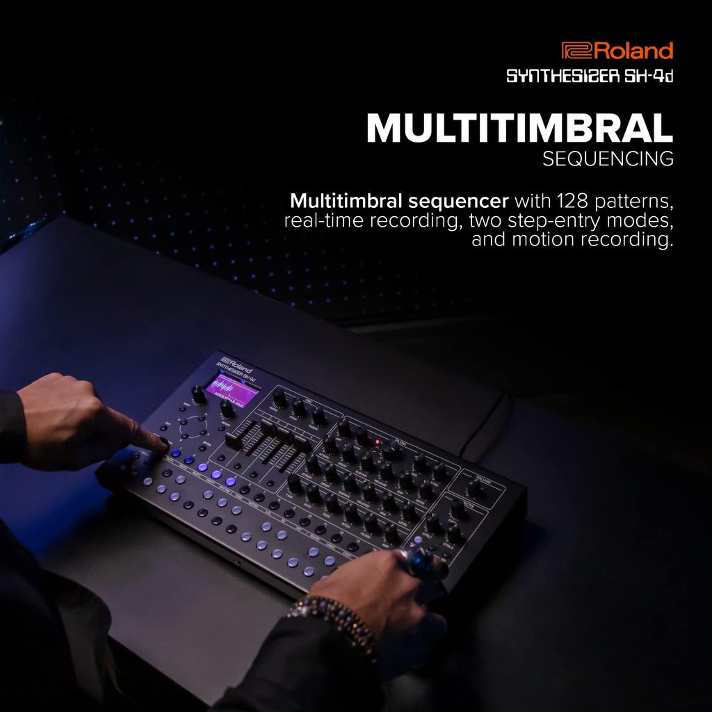 Roland Desktop Synthesizer Roland/SH-4d