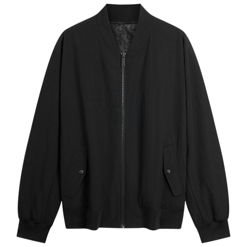 Calvin Klein Jeans Windproof Reversible Bomber Jacket Men jackets Space-Black 4RB520G L