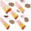 20pcs Draw Paint Brushes Set Kit Artist Paintbrush Multiple Mediums Brushes with Nylon Hair for Artist Acrylic Aquarelle Watercolor Gouache Oil Face