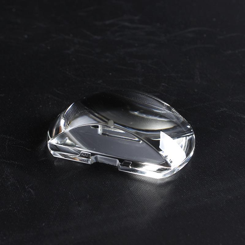 High Transmittance LED Car Headlight Convex Glass Lens Lampshade