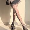 Vintage Ultra-Dünne Schlankmachende Gepunktete Strümpfe Schwarze Polka Dot Transparente Leggings Jk Spicy Girl Sexy Strumpfhosen