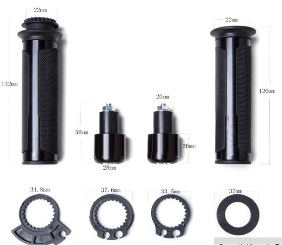 7/8 Inch 22Mm Cnc Motorcycle Handle Grips Racing Handlebar Grip