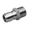American Standard 304 Stainless Steel 1/2" Male Thread Hydraulic Quick-Connect Fitting