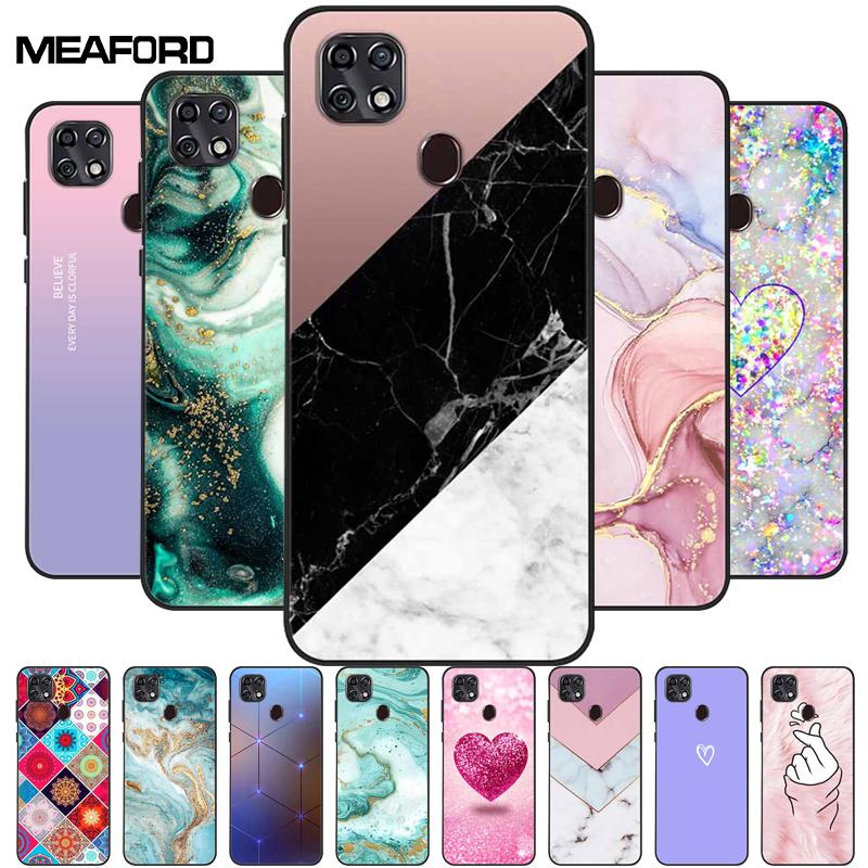 For ZTE Blade 20 Cases 20 Smart Marble Soft TPU Silicone Phone Case For ZTE Blade 10 Smart Back Cover Coque Bumper Blade20 V1050