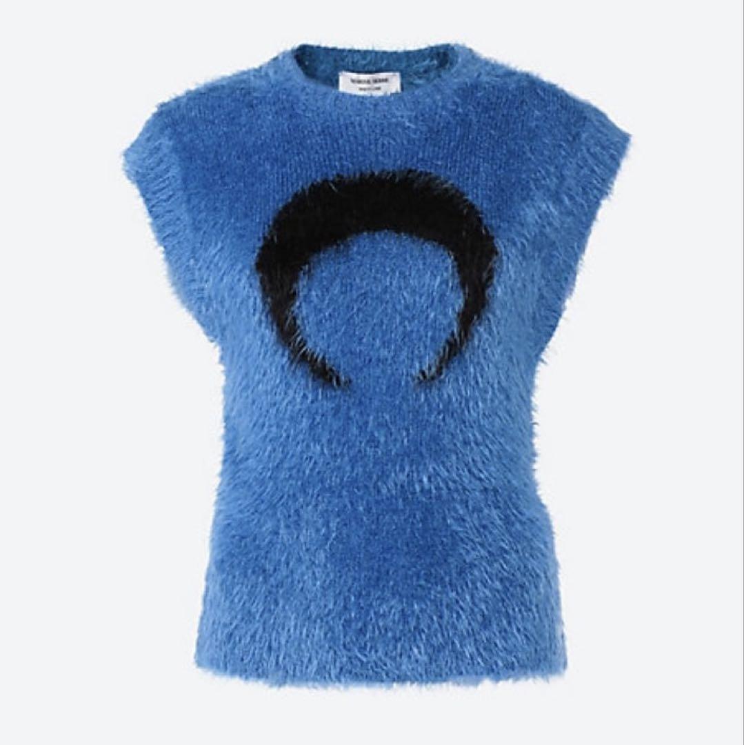 

[USED] Rare Marine Serre sleeveless knit in blue