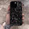 Geschmiedete Carbon Fundas Handyhülle Für IPhone 17 16 15 14 11 12 13 Pro Max Pro Plus Farbige Silberne Abdeckung
