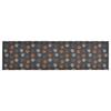 VidaXL Tapis de cuisine lavable impression de pattes 45x150 cm velours 136573