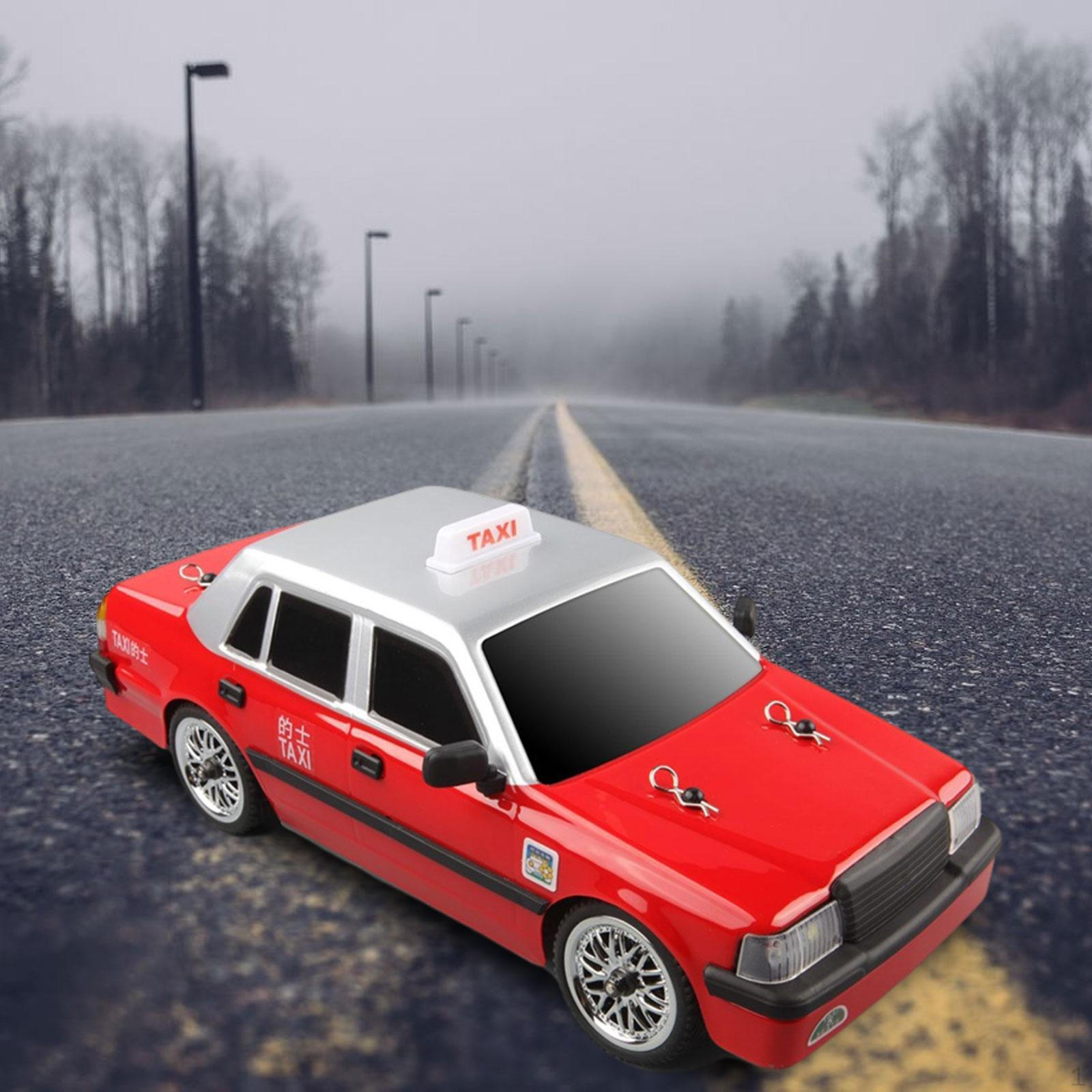 

1/16 RC Drift Car Remote Control Cars Classic Taxi Toy Model RTR High Speed for Year,