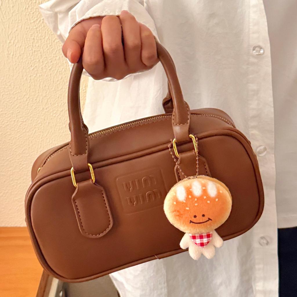 1/5 Pcs Creative Food Bread Doll Pendant Funny Food Toy Schoolbag Pendant Key Chain