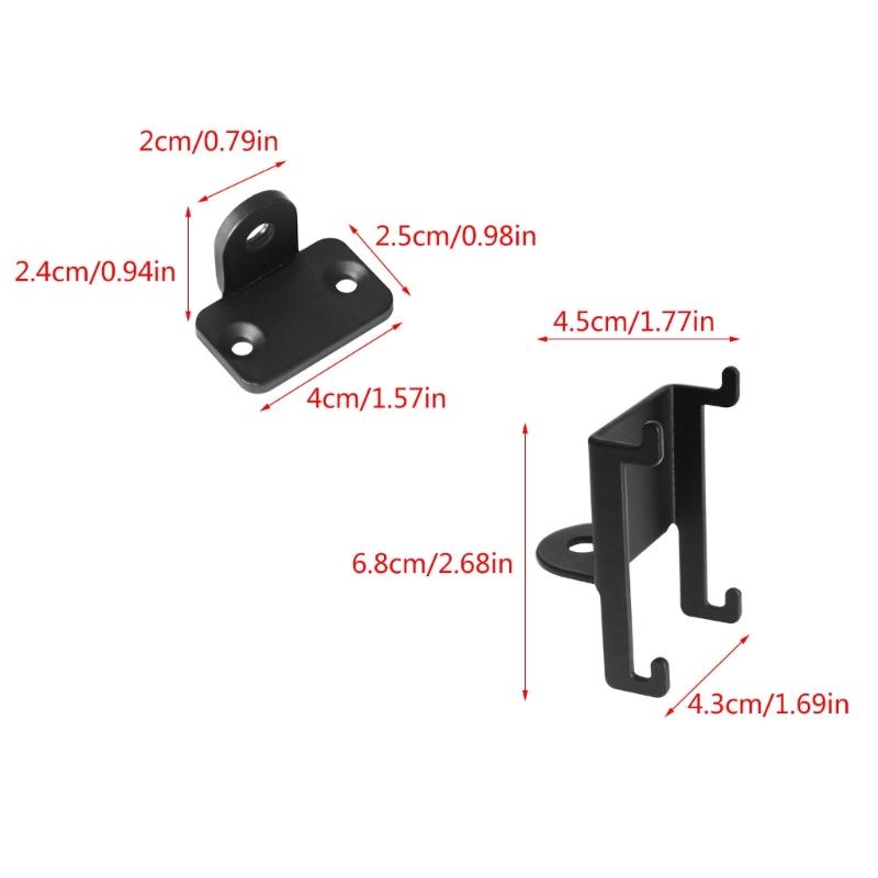 1PC Wall Mounted Speaker Holder Metal Storage Rack for Invisible 300 Household Speaker Box