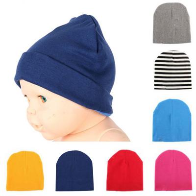 Dětská čepice Dětská čepice Bavlna Teplé měkké čepice Candy Color Čepice pro batolata pro chlapce Dívky