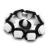 Q9QD 50x Exterior Side Moulding Rub Bumpstrip Lower Door Trim Clips For Fiat