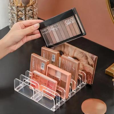 Neu Lidschatten-Palette Organizer Augenpuder Lagerung Tablett Kosmetik Rack Make-Up Werkzeuge Fach Halter für Frauen Make-Up Organizer