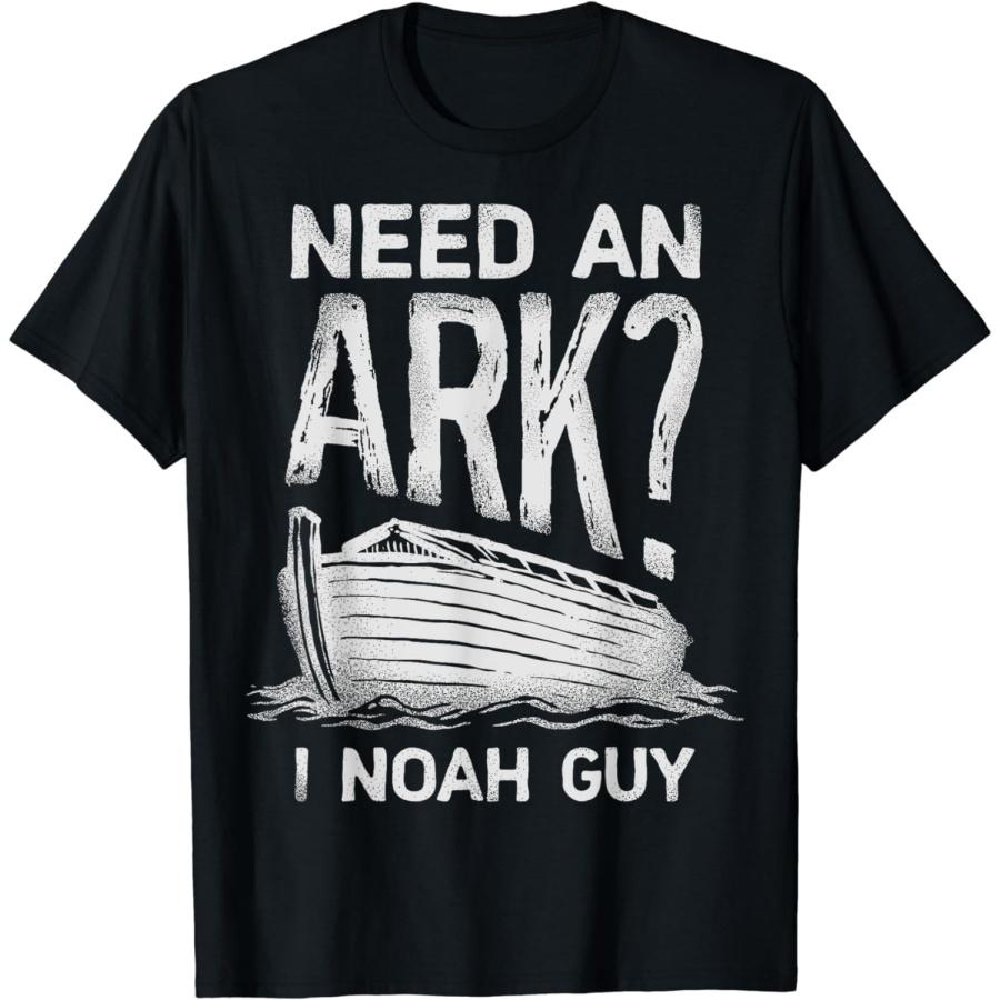 ZisZor Need an Ark I Noah Guy Funny Christian Men Women Pun Humor T-Shirt XXXXXL разноцветный