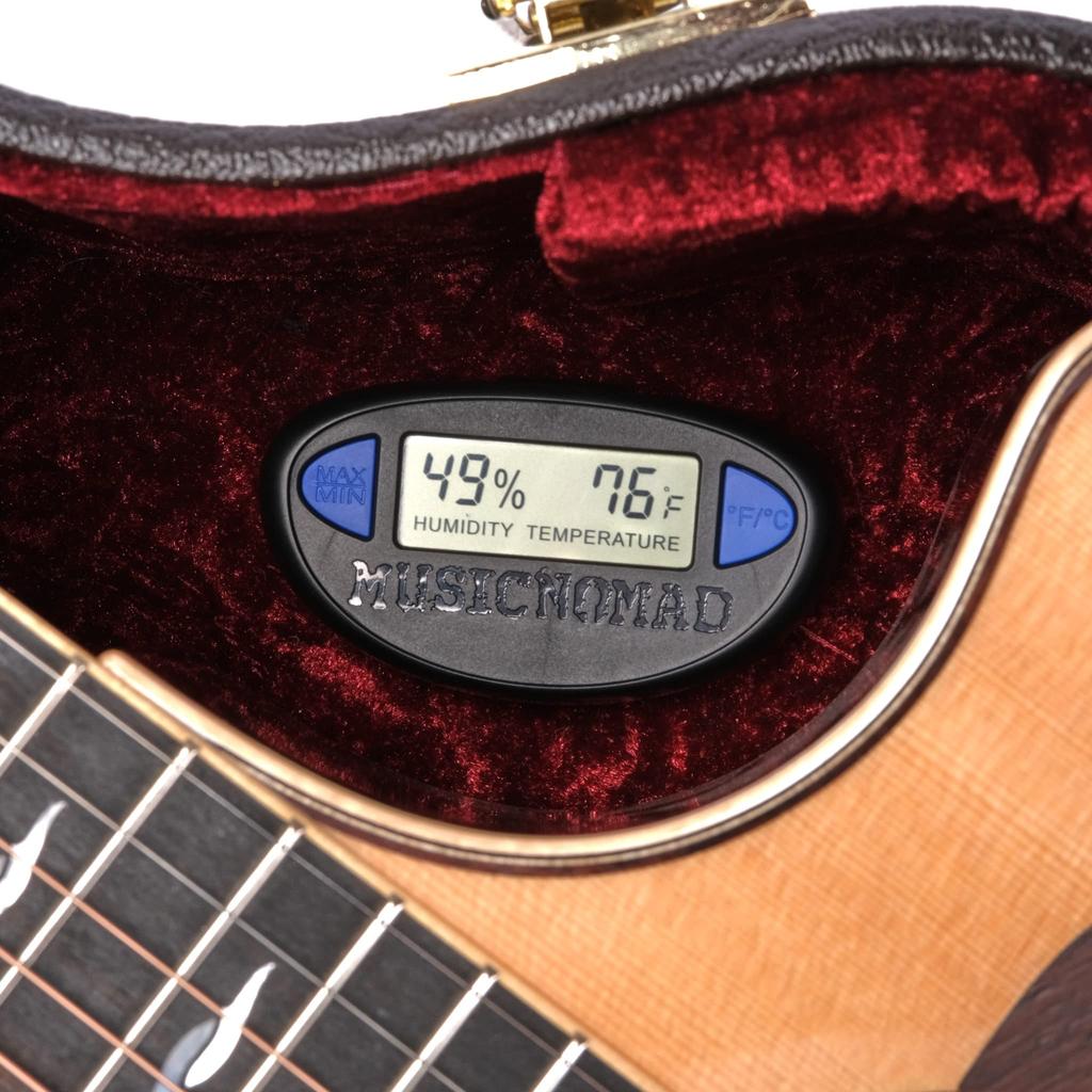 MUSIC NOMAD Guitar Maintenance Humidity and Temperature Monitor MN312 Tool,