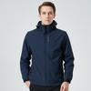 3-in-1 Men's and Women's Waterproof Windproof Mountaineering Jacket Set for Outdoor Winter, Spring, and Autumn.