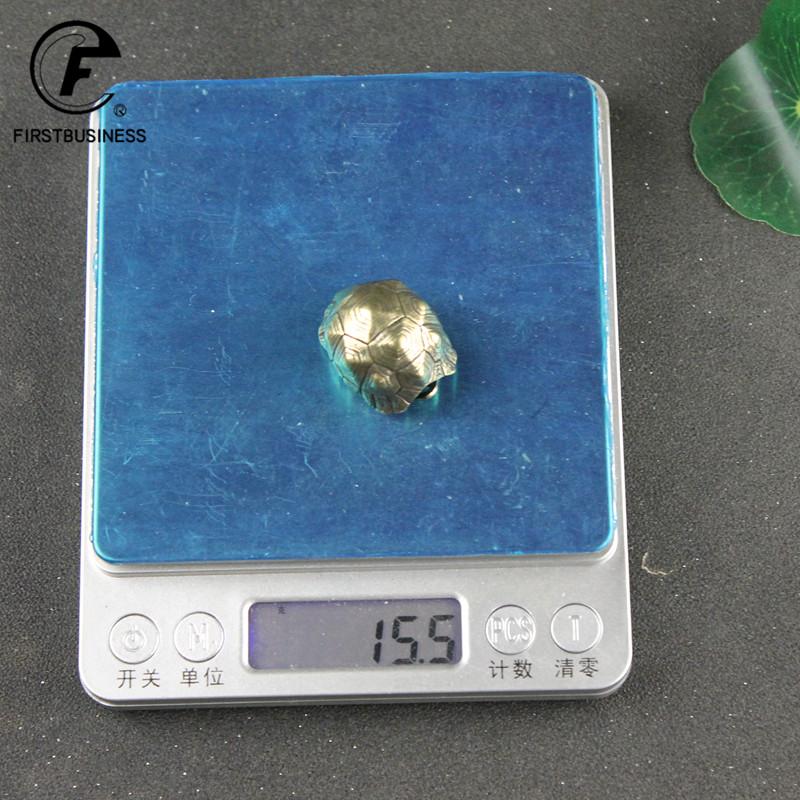 

Retro Brass Mythical Beast Turtle Shell Bell Vintage Pure Copper Car Keychain Pendant Lucky Animal Statue Desktop Ornament Decor