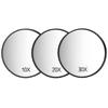 Portable 20x/30x Magnifying Mirror for Blackhead and Pimple Removal with Suction Cup