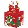 Christmas Inspired Santa Gift Box Holiday Celebration Party Supplies Decoration