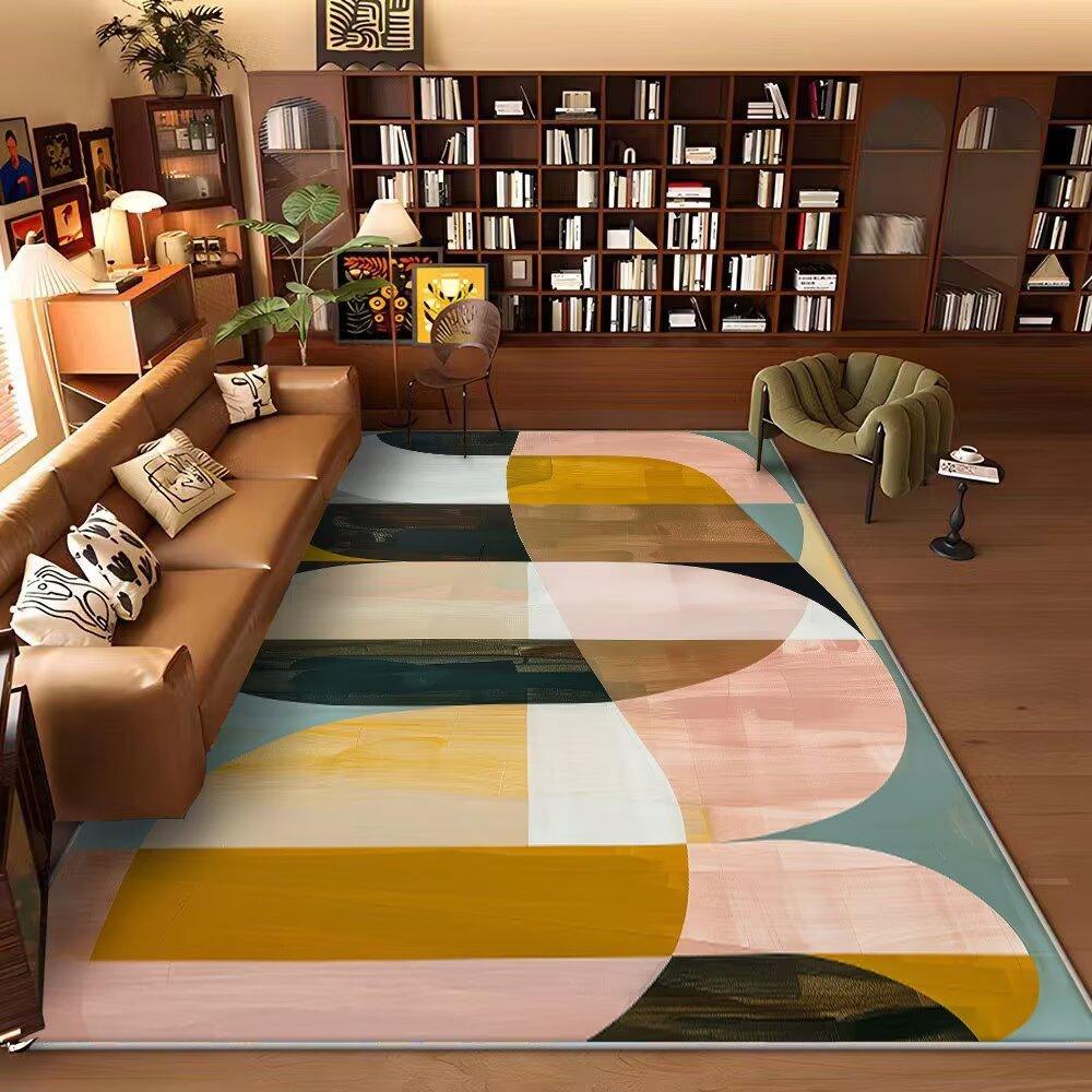 Covoare Abstracte Moderne pentru Suprafață Mare Decorare Sufragerie Canapea de Casă Covor Antiderapant Birou Dormitor Tatami Copii Covorașe Moi pentru Podea
