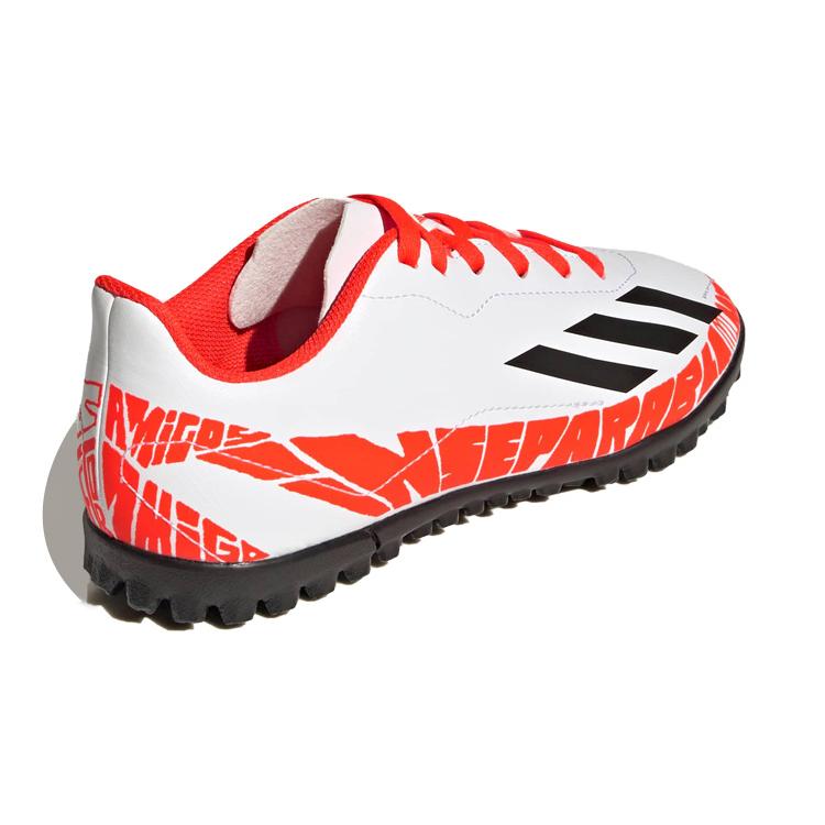adidas X Speedportal Slip Resistant Abrasion Resistant Low Top Kids' Soccer Shoes Red White Kids' GW8402