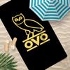 O-OVO Towel Gym Shower Drake Camping Quick Dry Sports Large Beach Towels Soft Pool Gift For OWLS Travel