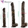 Super obrovská dilda realistické dildo anální zadek s přísavkou Sexuální hračka pro ženy s velkým měkkým penisem
