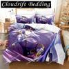 3D Anime Chained Soldier Bedding Set Single Twin Full Queen King Size Bed Set Adult Boy Bedroom Duvet Cover Sets Home Textiles
