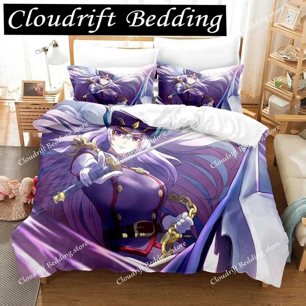 3D Anime Chained Soldier Bedding Set Single Twin Full Queen King Size Bed Set Adult Boy Bedroom Duvet Cover Sets Home Textiles