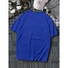 cotton Men's 100% Cotton Summer Loose Size Fashionable WAY MAKER Print Slim Fit Casual Sports Round Neck Short Sleeved T-shirt Top