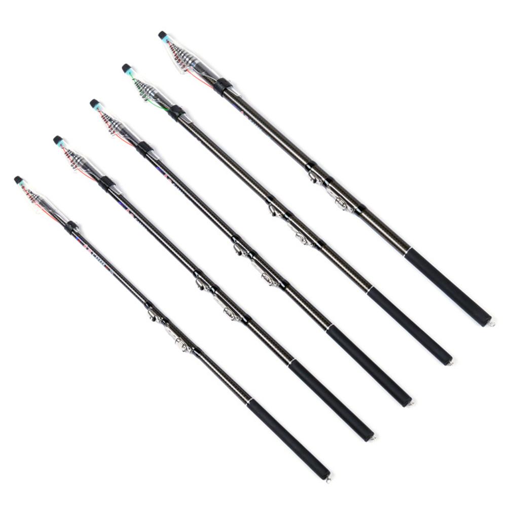 2.7m 3.6m 4.5m 5.4m 6.3m Telescopic Fishing Rod Carbon Fiber Fishing Rod