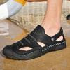 Neue Sommer Männer Sandalen Atmungsaktive Strand Sandalen Männer Casual Schuhe Hohe Qualität Leder Atmungsaktive herren Schuhe Große Größe