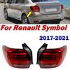 For Renault Symbol 2017 2018 2019 2020 2026 Car Rear Tail Light Warning Brake Light Taillight Housing Without Bulbs 265550533R